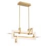 Quintiesse Inizio QN-INIZIO-LP-S-BG Lampă de tavan 1x46W/LED 3000K 2086lm IP20