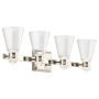 Quintiesse KAYVA QN-KAYVA4-PN Aplique de perete 1x22W/LED 3000k 1625LM IP44