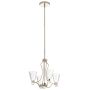 Quintiesse KAYVA QN-KAYVA9-PN Candelabru 1x24W/LED 3000k 1625LM IP44