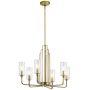 Quintiesse KIMROSE QN-KIMROSE6-BNB Candelabru 6x40W/E14