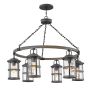 Quintiesse LAKEHOUSE QN-LAKEHOUSE6-P-DZ Lampă cu pendul 6x60W/E27 IP44