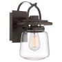 Quintiesse LASALLE QN-LASALLE-S-WT Aplique de perete 1x60W/E27 IP44