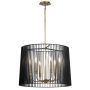 Quintiesse LINARA QN-LINARA-6P-BK Candelabru 6x60W/E14