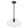Quintiesse LOTUS QN-LOTUS-P-BLK Lampă cu pendul 1x60W/E27