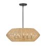 Quintiesse Luca QN-LUCA-5P-M-BK-CAM Lampă cu pendul 5x40W/E14 IP20