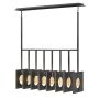 Quintiesse LUDLOW QN-LUDLOW8-GR Lampă cu pendul 8x60W/E27