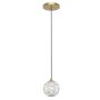 Quintiesse Marni QN-MARNI-1P-NBR Lampă cu pendul 1x5W/LED 3000K 250lm IP20