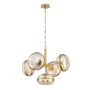 Quintiesse Nottingham QN-NOTTINGHAM-5P-AB Lampă cu pendul 5x40W/E27 IP20