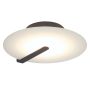 Quintiesse Nuvola QN-NUVOLA-F-M-BK Lustră de tavan 1x18W/LED 3000K 800lm IP20