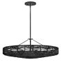 Quintiesse Ophelia QN-OPHELIA-6P-BK-BK Lampă cu pendul 6x40W/E14 IP20