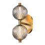 Quintiesse Palmas QN-PALMAS-2W-BG Aplique de perete 1x18W/LED 3000K 1361lm IP44