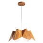 Quintiesse Physalis QN-PHYSALIS-P-M-TEAK Lampă cu pendul 1x40W/E27 IP20