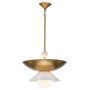Quintiesse Saucer QN-SAUCER-4P-L-AB-OPAL Lampă cu pendul 3x40W/E14 IP20