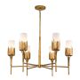 Quintiesse Sawgrass QN-SAWGRASS-6-DG-O Candelabru 6x40W/E14 IP20