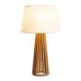 Quintiesse Slatted QN-SLATTED-TL-TEAK Lampă de masă 1x60W/E27 IP20