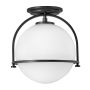 Quintiesse SOMERSET QN-SOMERSET-F-O-BK Lampă de tavan 1x60W/E27