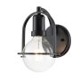 Quintiesse SOMERSET QN-SOMERSET1-C-BK Aplique de perete 1x60W/E27