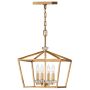 Quintiesse STINSON QN-STINSON-4P-M-DBR Lampă cu pendul 4x60W/E14