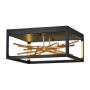 Quintiesse STYX QN-STYX-LED-F-BG Lustră de tavan 8W/LED Tape 3000k