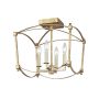 Quintiesse THAYER QN-THAYER-SF-ADB Lampă de tavan 4x40W/E14