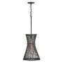 Quintiesse Twyla QN-TWYLA-1P-BK Lampă cu pendul 1x40W/E27 IP20