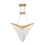 Quintiesse Vivien QN-VIVIEN-P-L-BG Lampă cu pendul 1x40W/LED 3000K 900lm IP20