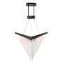 Quintiesse Vivien QN-VIVIEN-P-L-BK Lampă cu pendul 1x40W/LED 3000K 900lm IP20