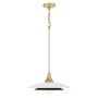 Quintiesse Welsh QN-WELSH-P-WHT Lampă cu pendul 1x15W/LED 3000K 750lm IP20