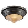 Quintiesse Willard QN-WILLARD-F-S-UBZ-PG Lustră de tavan 1x60W/E14 IP20