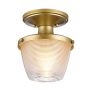 Elstead Lighting DUBLIN QZ-DUBLIN-SF-PNBR Lampă de tavan 1x60W/E27 IP44