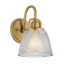 Elstead Lighting DUBLIN QZ-DUBLIN1-PNBR Aplique de perete 1x3,5W/LED 3000K 320LM IP44
