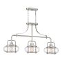 Elstead Lighting QUOIZLE QZ-TRILOGY-ISLE-BN Candelabru 3x60W/E27