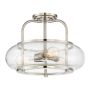 Elstead Lighting QUOIZLE QZ-TRILOGY-SFM-BN Lampă de tavan 3x60W/E27