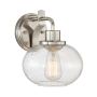 Elstead Lighting QUOIZLE QZ-TRILOGY1-BN Aplique de perete 1x60W/E27