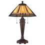 Quoizel ARDEN QZ-ARDEN-TL Lampă de masă 2x60W/E27