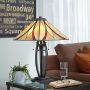 Quoizel ASHEVILLE QZ-ASHEVILLE-TL Lampă de masă 2x60W/E27