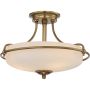Quoizel GRIFFIN QZ-GRIFFIN-SFS-WS Lampă de tavan 3x60W/E27