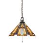 Quoizel INGLENOOK QZ-INGLENOOK-P-A Lampă cu pendul 3x60W/E27