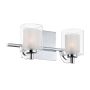 Quoizel Kolt QZ-KOLT2-PC-BATH Aplique de perete 2x3.5W/G9 IP44