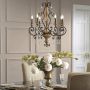 Quoizel MARQUETTE QZ-MARQUETTE6-A Candelabru 6x60W/E14