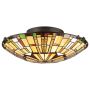 Quoizel Reed QZ-REED-F-VB Lustră de tavan 2x60W/E27 IP20
