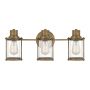 Quoizel Riggs QZ-RIGGS3-BATH-WS Aplique de perete 3x40W/E27 IP44
