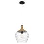 Quoizel Royer QZ-ROYER-1P-MBK Lampă cu pendul 1x60W/E27 IP20