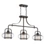 Quoizel Trilogy QZ-TRILOGY-ISLE-OZ Lampă cu pendul 3x60W/E27