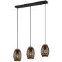 Trio BIDAR R31573080 Lampă cu pendul 3x28w/e27 ip20