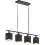 Trio TOMMY R30334079 Lampă cu pendul 4x28w/e14 ip20