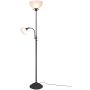 Trio COUNTRY R46322024 Lampă de podea 1x100w/e27+1xe14 ip20