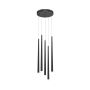 Maytoni Cascade MOD132PL-L30BK Lampă cu pendul 1x31W/LED 2400lm IP20