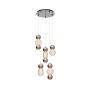 Maytoni Drop MOD273PL-L80CH3K Lampă cu pendul 1x80W/LED 3000K 9300lm IP20
