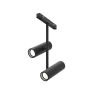 Maytoni Elti Duo TR005-4-2X12W-DS-B Proiector de șină 1x24W/LED 1735lm IP20